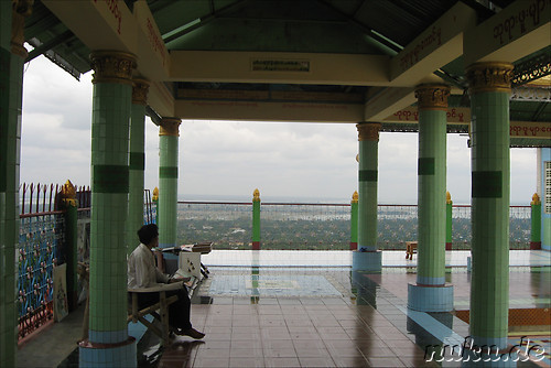 Sagaing Hill in Sagaing bei Mandalay, Myanmar