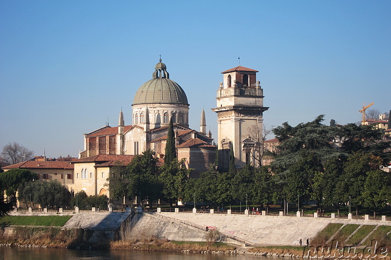 San Giorgio in Braida in Verona, Italien