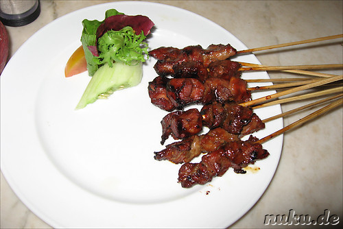 Satay - Indonesisches Fleischspiess