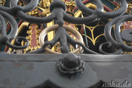 Schoener Brunnen am Hauptmarkt in Nuernberg