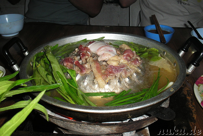 Seamboat - Typisches Fleischgericht in Südostasien