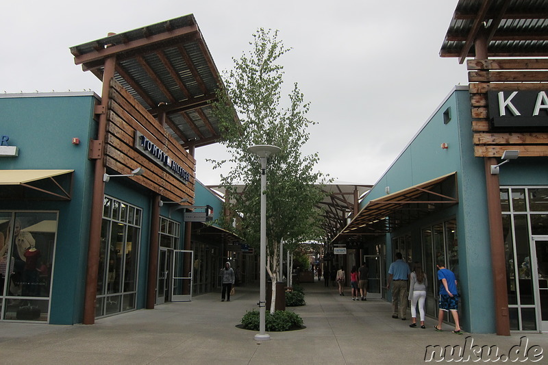 Seattle Premium Outlet bei Seattle, U.S.A.