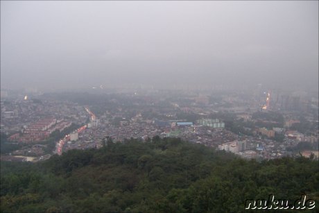 Seoul - leider kaum zu erkennen
