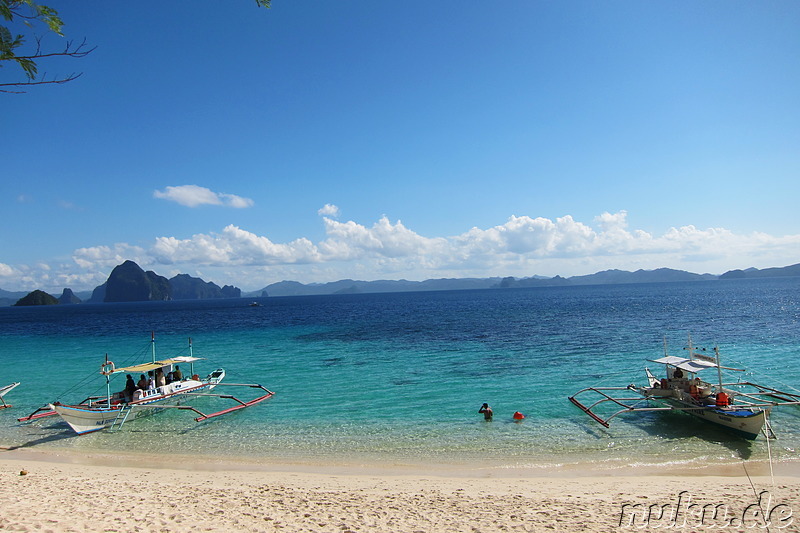 Seven Commandos Beach - Bacuit Archipelago, Palawan, Philippinen