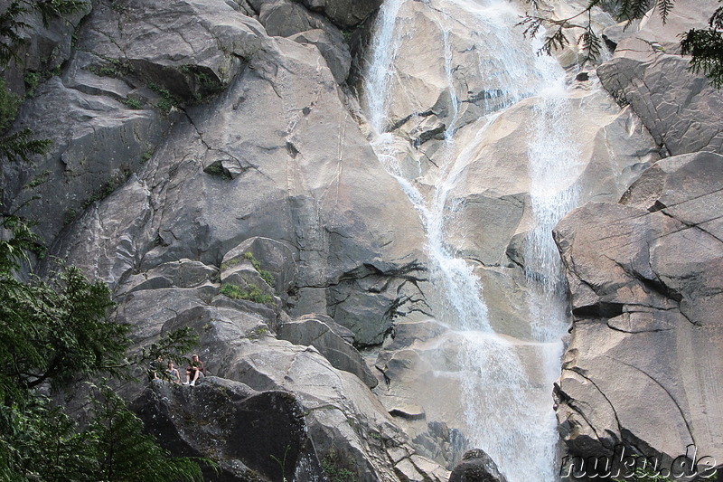 Shannon Falls in British Columbia, Kanada