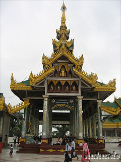 Shwe Dagon Paya - Tempel in Rangun, Birma