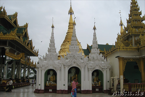Shwe Dagon Paya - Tempel in Rangun, Birma