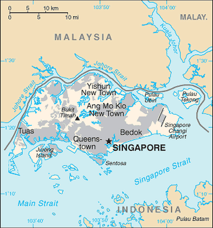 Länderinformation Singapur Singapur, Südostasien