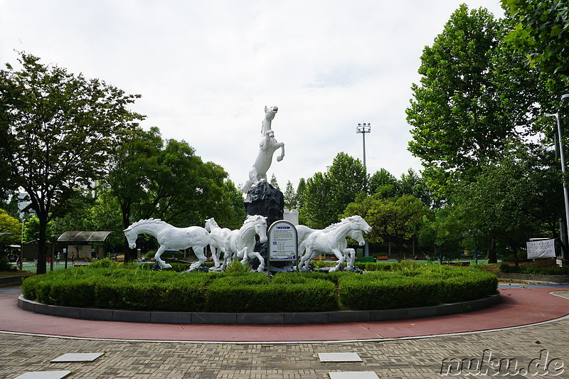 Sinteuri Park in Bupyeong, Incheon, Korea