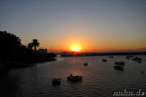 Sonnenuntergang in Colonia del Sacramento, Uruguay