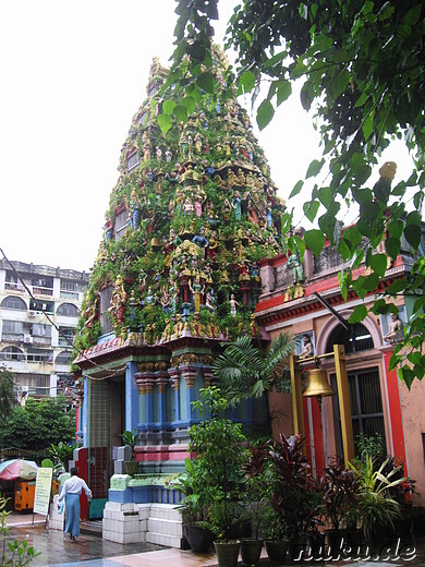 Sri Kali Hindu-Tempel in Yangon, Myanmar