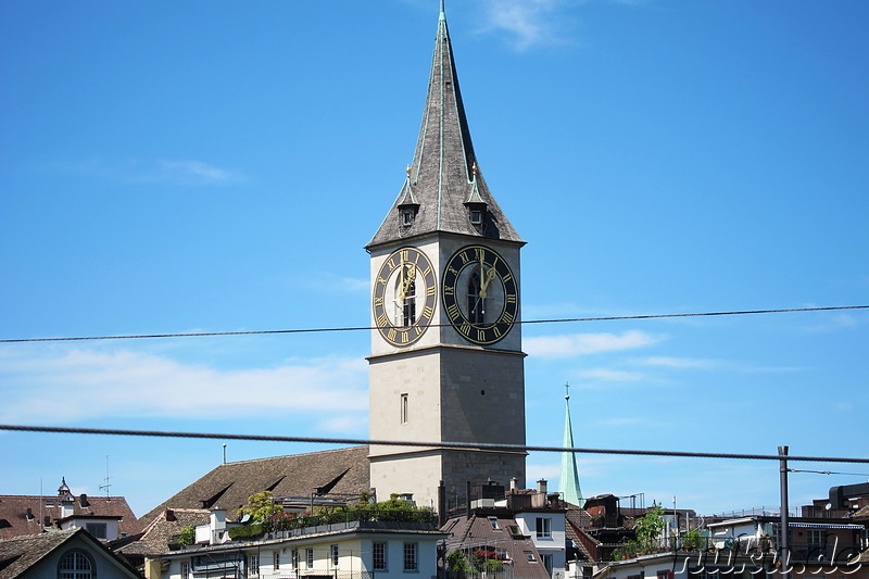 St. Peterskirche in Zürich, Schweiz
