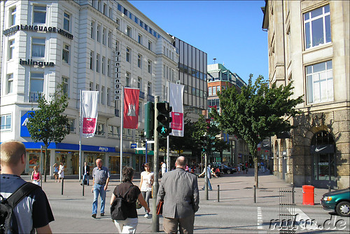 Stadtbesichtigung Hamburg: Moenkebergsstrasse und Umgebung