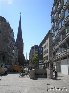 Stadtbesichtigung Hamburg: Moenkebergsstrasse und Umgebung