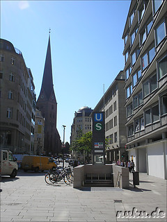 Stadtbesichtigung Hamburg: Moenkebergsstrasse und Umgebung