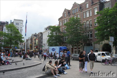 Stadtrundgang durch Amsterdam, Niederlande Stadtrundgang durch Amsterdam, Niederlande