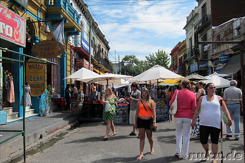 Stadtteil La Boca von Buenos Aires, Argentinien