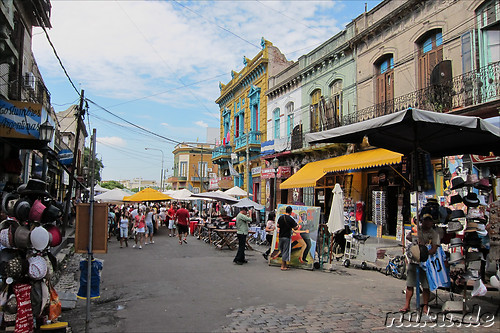 Stadtteil La Boca von Buenos Aires, Argentinien