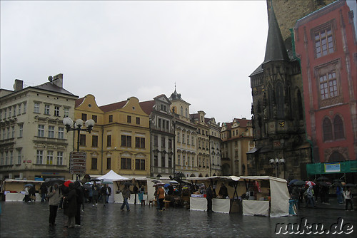 Staromestske namesti - Old Town Square in Prag, Tschechien