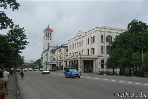 Strand Hotel in Yangon, Myanmar