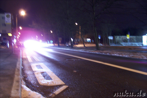 street at night (chemnitz, germany)