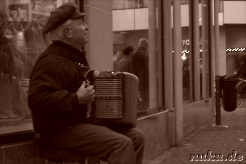 street musician, braunschweig