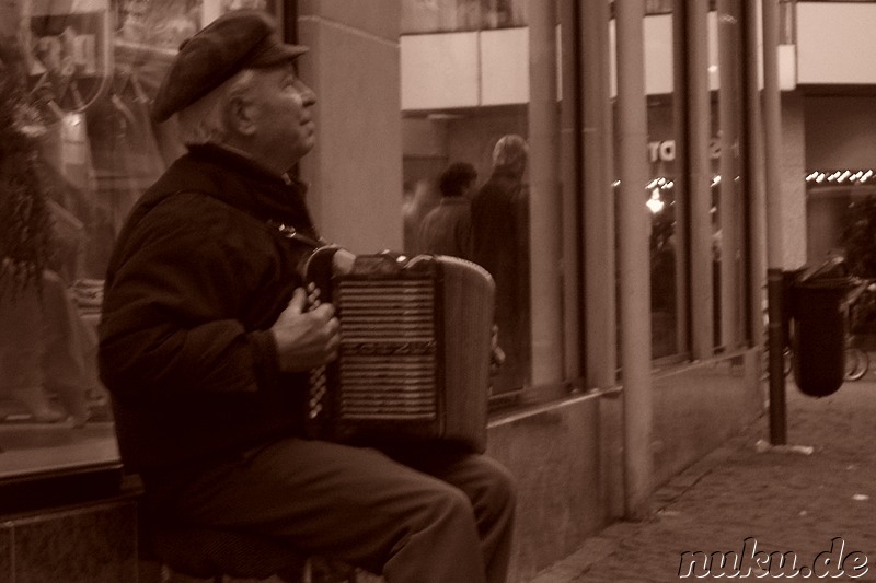 street musician, braunschweig