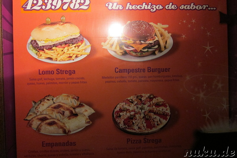Strega Burger - Fastfood Imbiss in Cordoba, Argentinien
