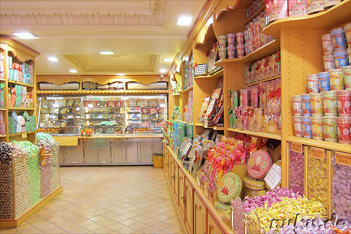 Suessigkeiten- & Bonbongeschaeft in Strasbourg, Frankreich