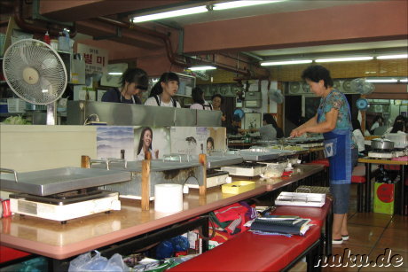 Sundae-Town in Sillim, Seoul