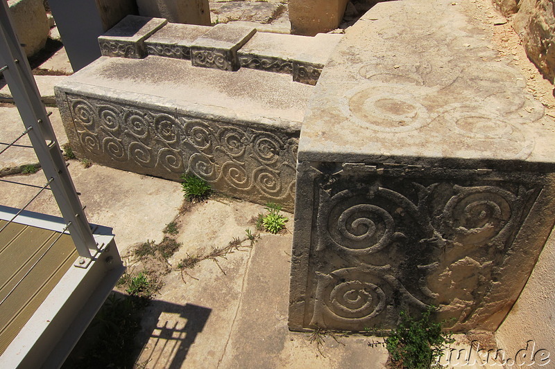 Tarxien Temples in Paolo, Malta