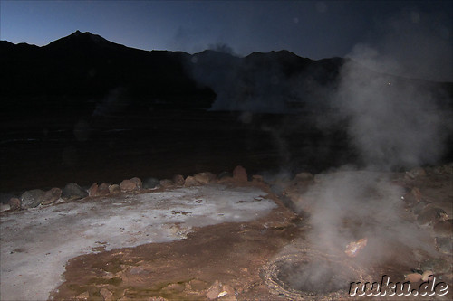 Tatio Geisers in der Atacamawueste, Chile