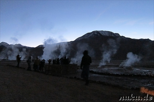 Tatio Geisers in der Atacamawueste, Chile