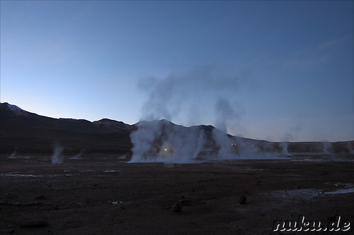 Tatio Geisers in der Atacamawueste, Chile