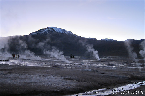 Tatio Geisers in der Atacamawueste, Chile