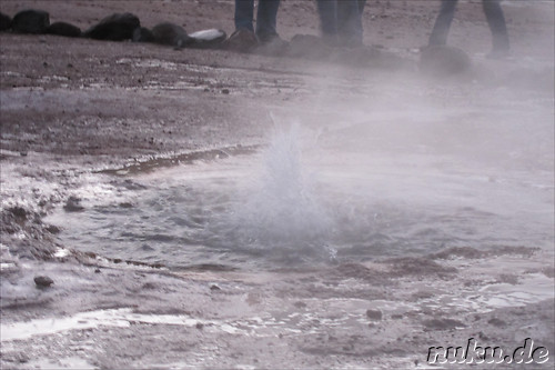 Tatio Geisers in der Atacamawueste, Chile