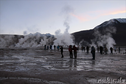 Tatio Geisers in der Atacamawueste, Chile