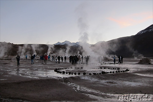 Tatio Geisers in der Atacamawueste, Chile