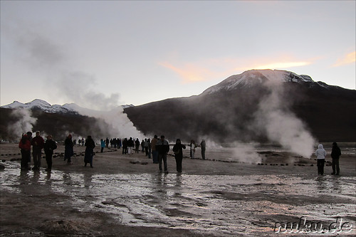 Tatio Geisers in der Atacamawueste, Chile