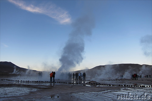 Tatio Geisers in der Atacamawueste, Chile