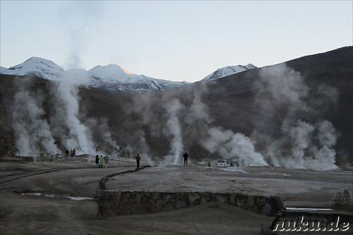 Tatio Geisers in der Atacamawueste, Chile