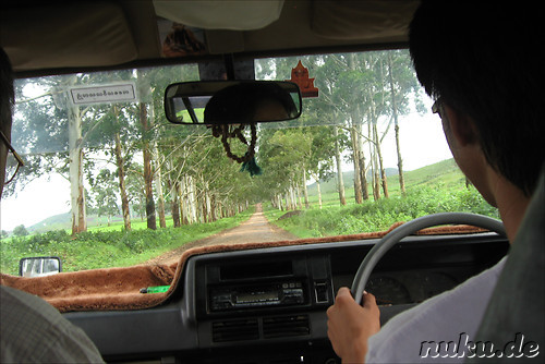 Taxifahrt von Mandalay zum Inle Lake