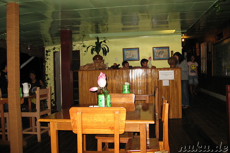 Teakwood Restaurant in Nyaungshwe, Myanmar