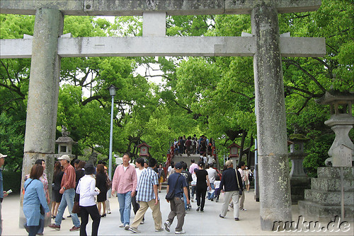 Tenman-gu Tempel in Dazaifu bei Fukuoka, Japan