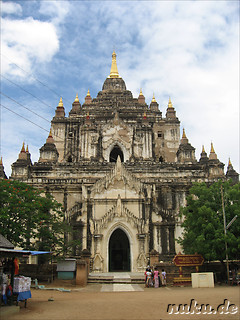 Thatbyinnyu Pahto - Tempel in Bagan, Myanmar