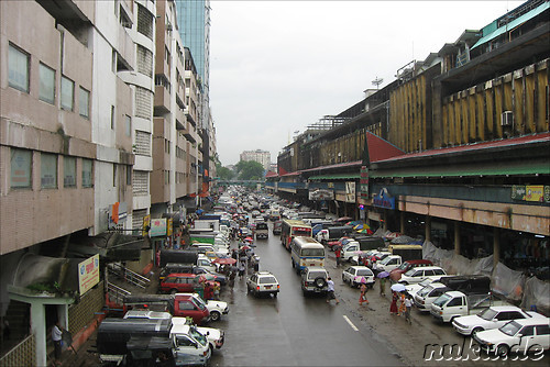 Theingyi Zei Market in Yangon, Myanmar