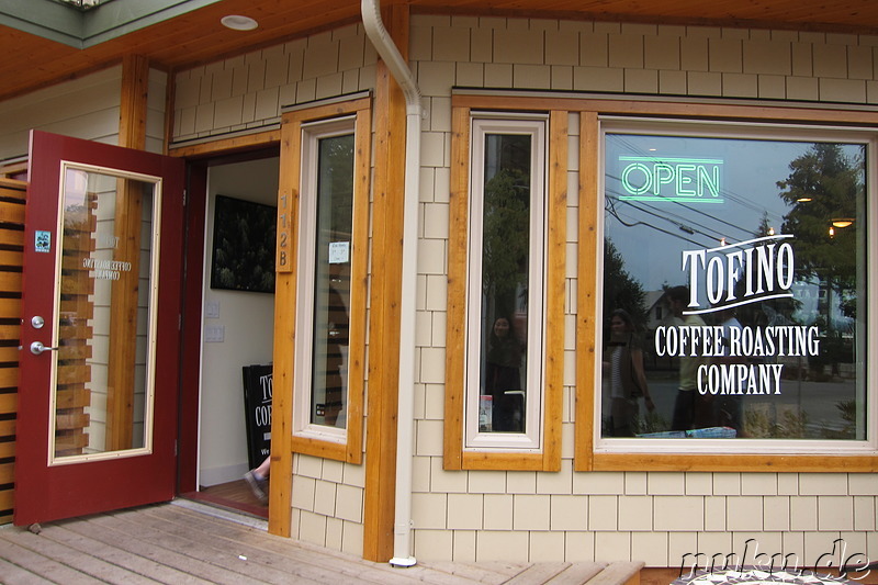 Tofino Coffee Roasting Company in Tofino auf Vancouver Island, Kanada