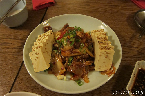 Tofu &amp; Kimchi im Seoul Kitchen, Nuernberg