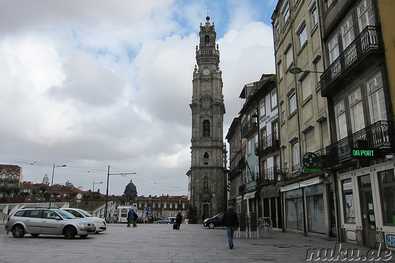 Torre dos Clerigos in Porto, Portugal