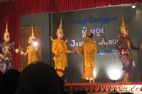 Traditioneller Apsara-Tanz im Jasmine Angkor, Siem Reap, Kambodscha